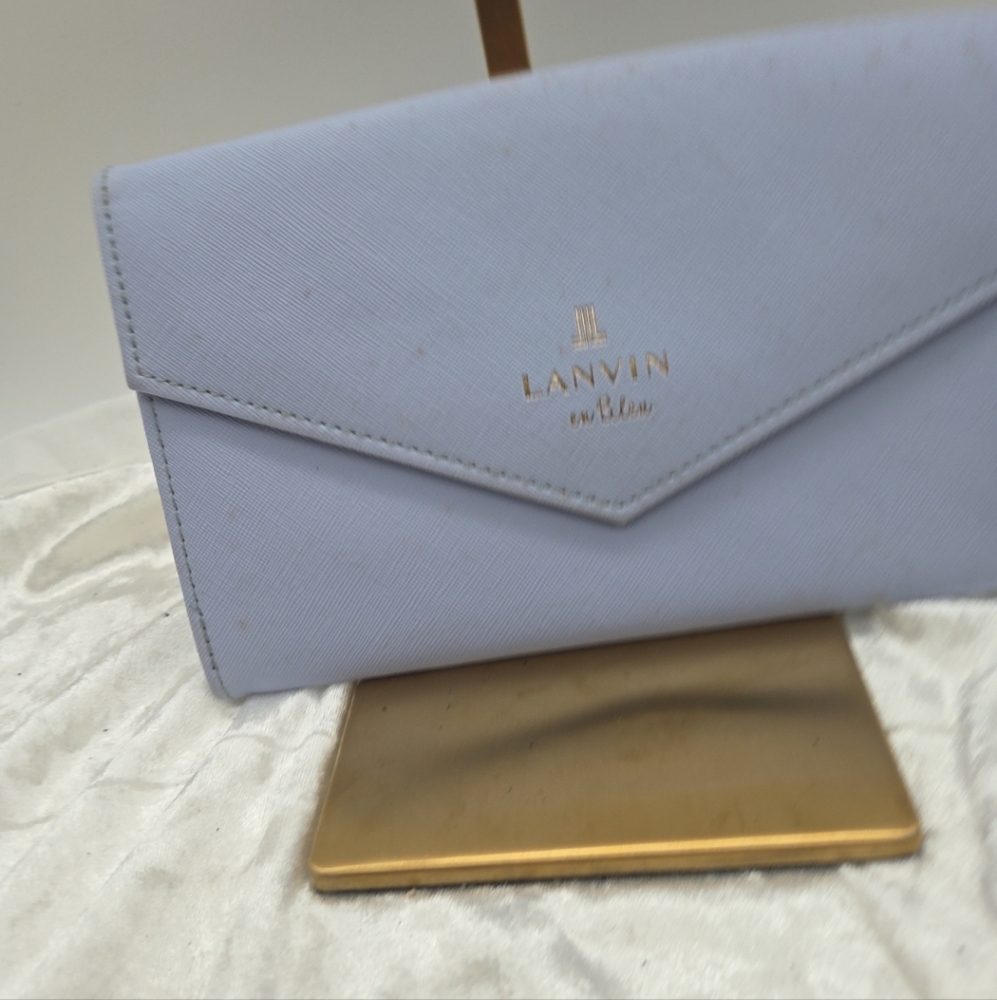 Lanvin Light Blue Clutch
